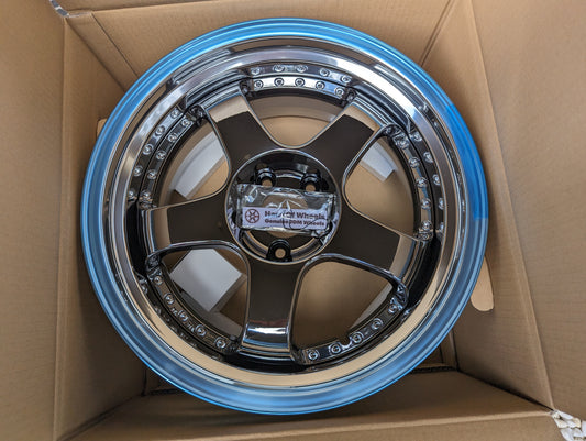 
SSR SP1 (SBC - Chrome) - 3 Piece Wheels