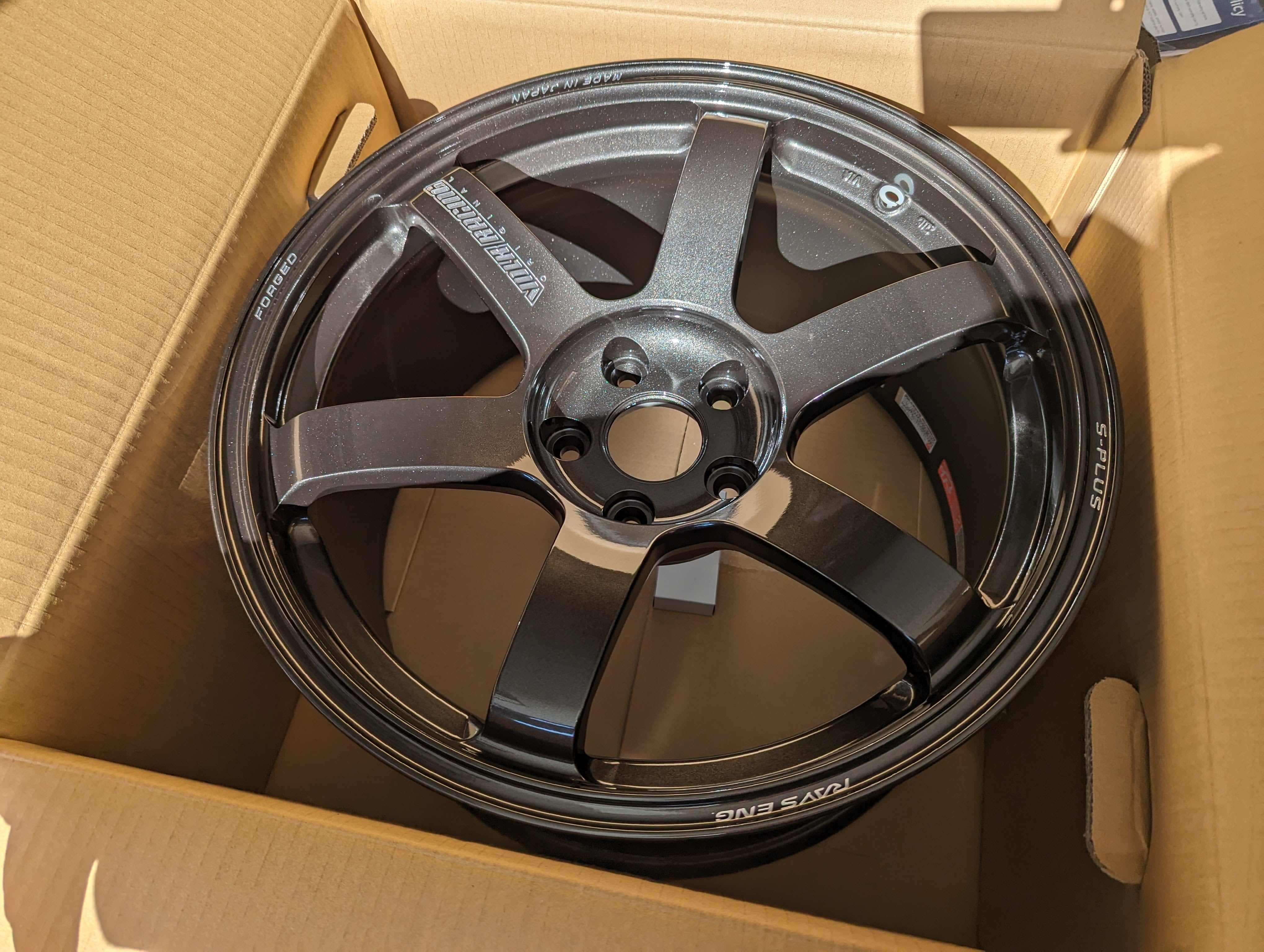 Volks Rays Evolution Rays Volks Racing TE37 Saga S-Plus (Diamond Black) – Hausofwheels