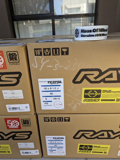 RAYS Volk Racing TE37 Saga SL Pressed Graphite | 5x100 | 18x9.5 +40 – product photo 4