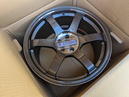 RAYS Volk Racing TE37 Saga SL Pressed Graphite | 5x100 | 18x9.5 +40 – product photo 7