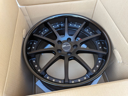 SSR Executor CV01 Triple Black | 5x114.3 | 19x10.5 +18 | New