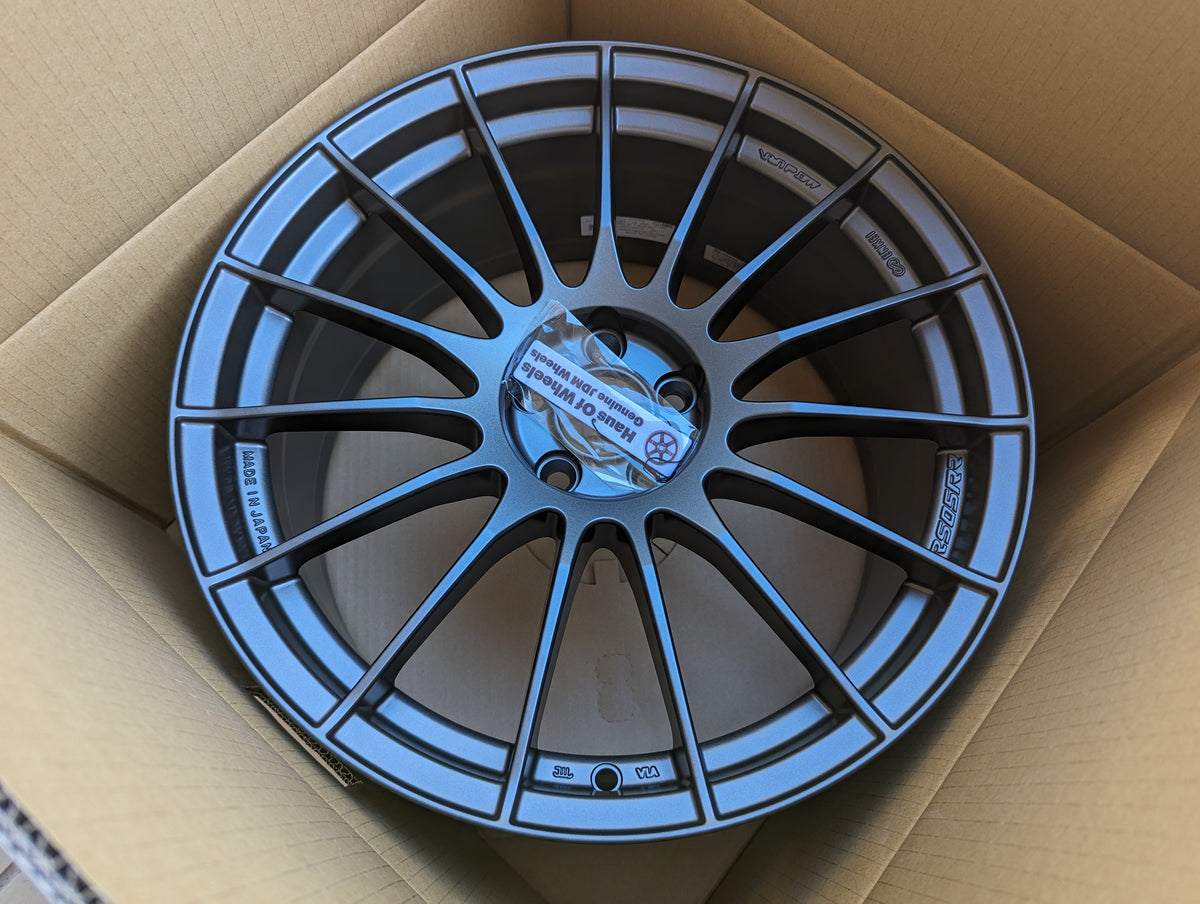 Enkei RS05RR Dark Gunmetal Gray | 5x100 | 18x8.5 +42 – product photo 4