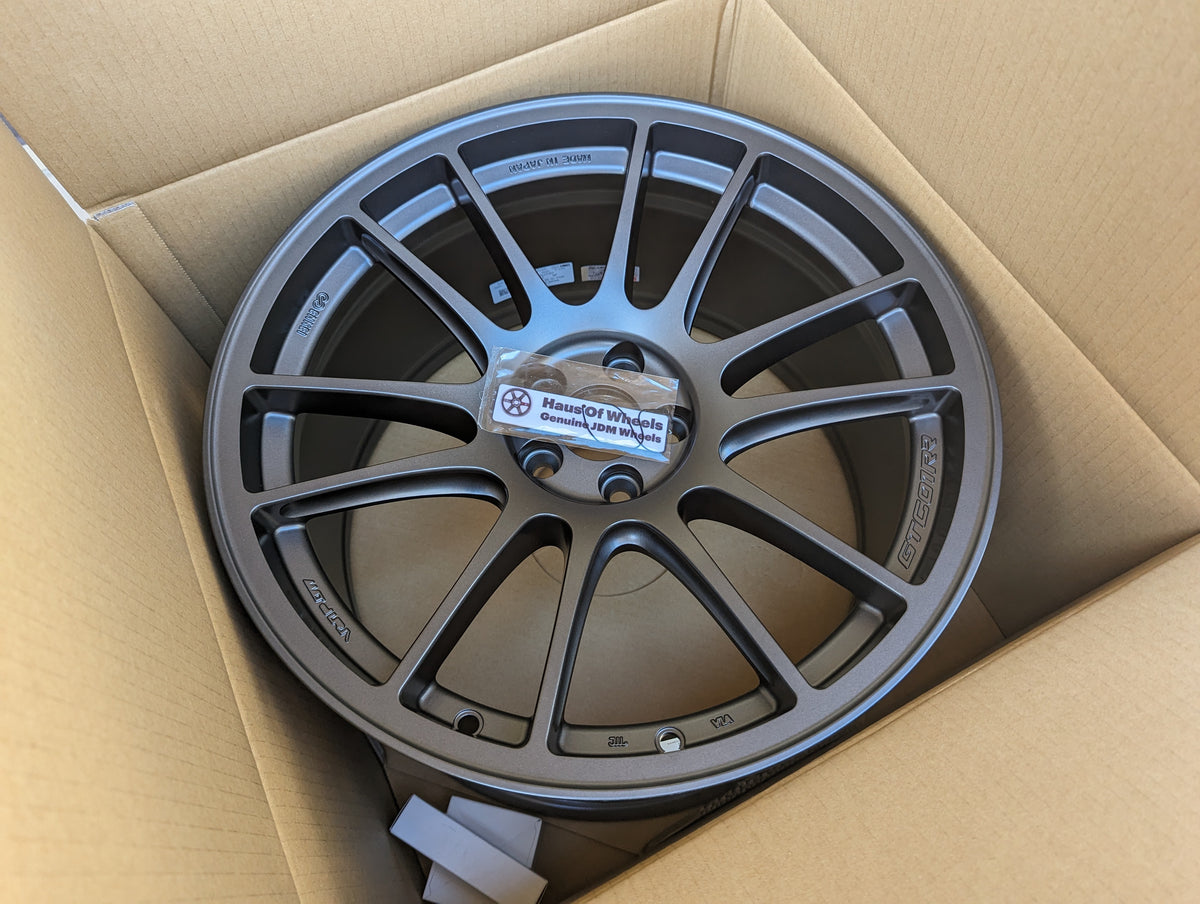 Enkei GTC01RR with Genuine Enkei Center Caps - 5x100 - 18x9.5 +35