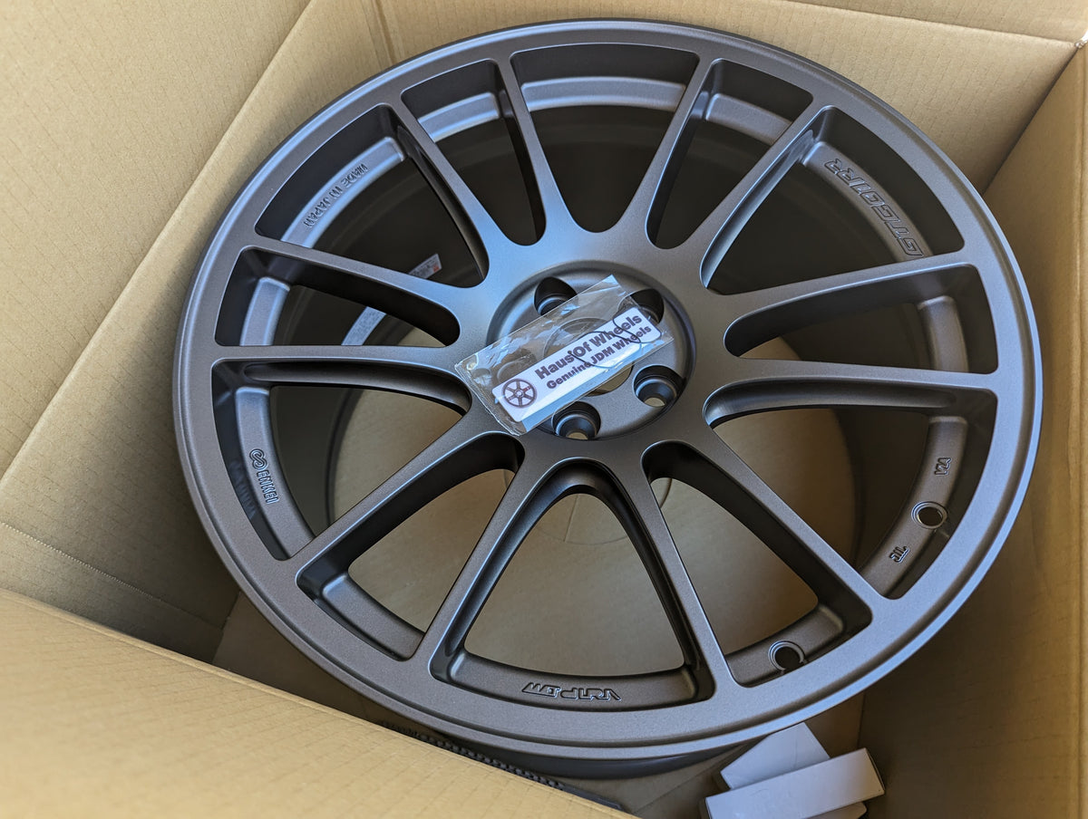 Enkei GTC01RR with Genuine Enkei Center Caps - 5x100 - 18x9.5 +35