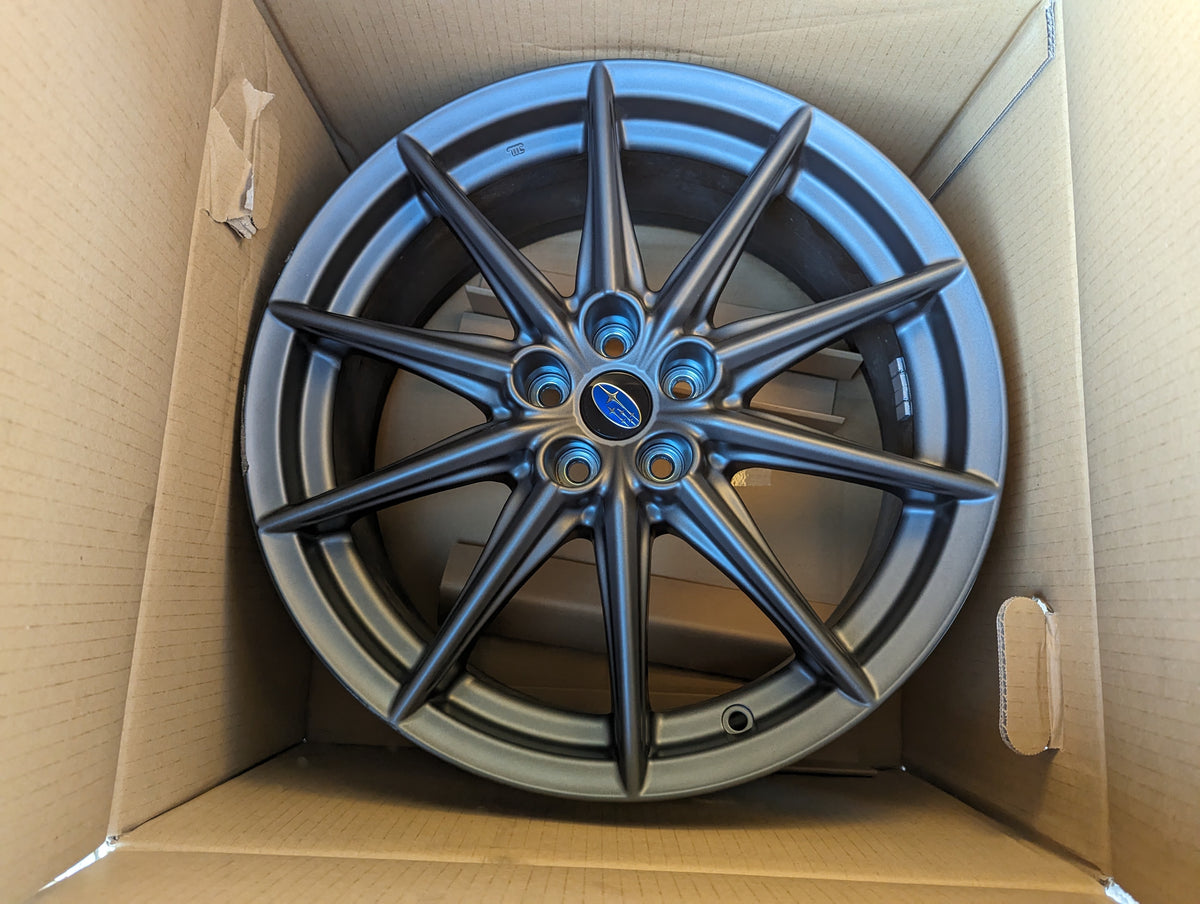Subaru BRZ S Wheels with Genuine Subaru Center Caps – Hausofwheels