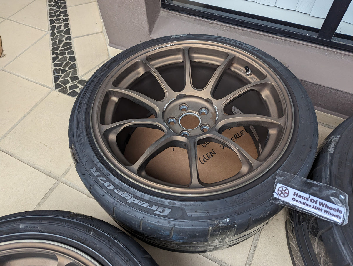 Rays Volk Racing ZE40 (Bronze) - 5x100 - F: 18x9.5 +43 - R: 18x10 +40