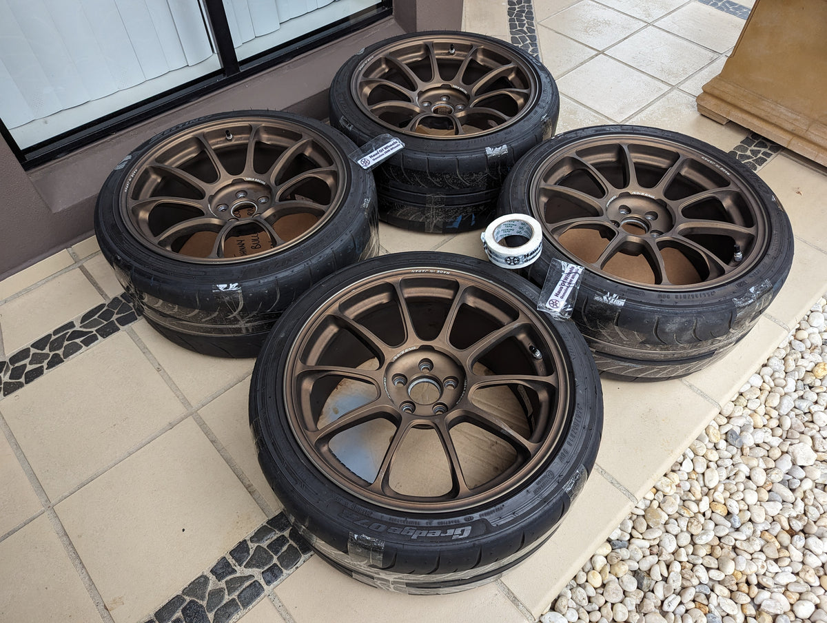 Rays Volk Racing ZE40 (Bronze) - 5x100 - F: 18x9.5 +43 - R: 18x10 +40