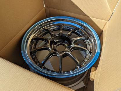 SSR SP5 High Metal Bronze | 5x114.3 | F: 18x9.5 +12 / R: 18x10.5 +18 | New | 3 Piece – product photo 6