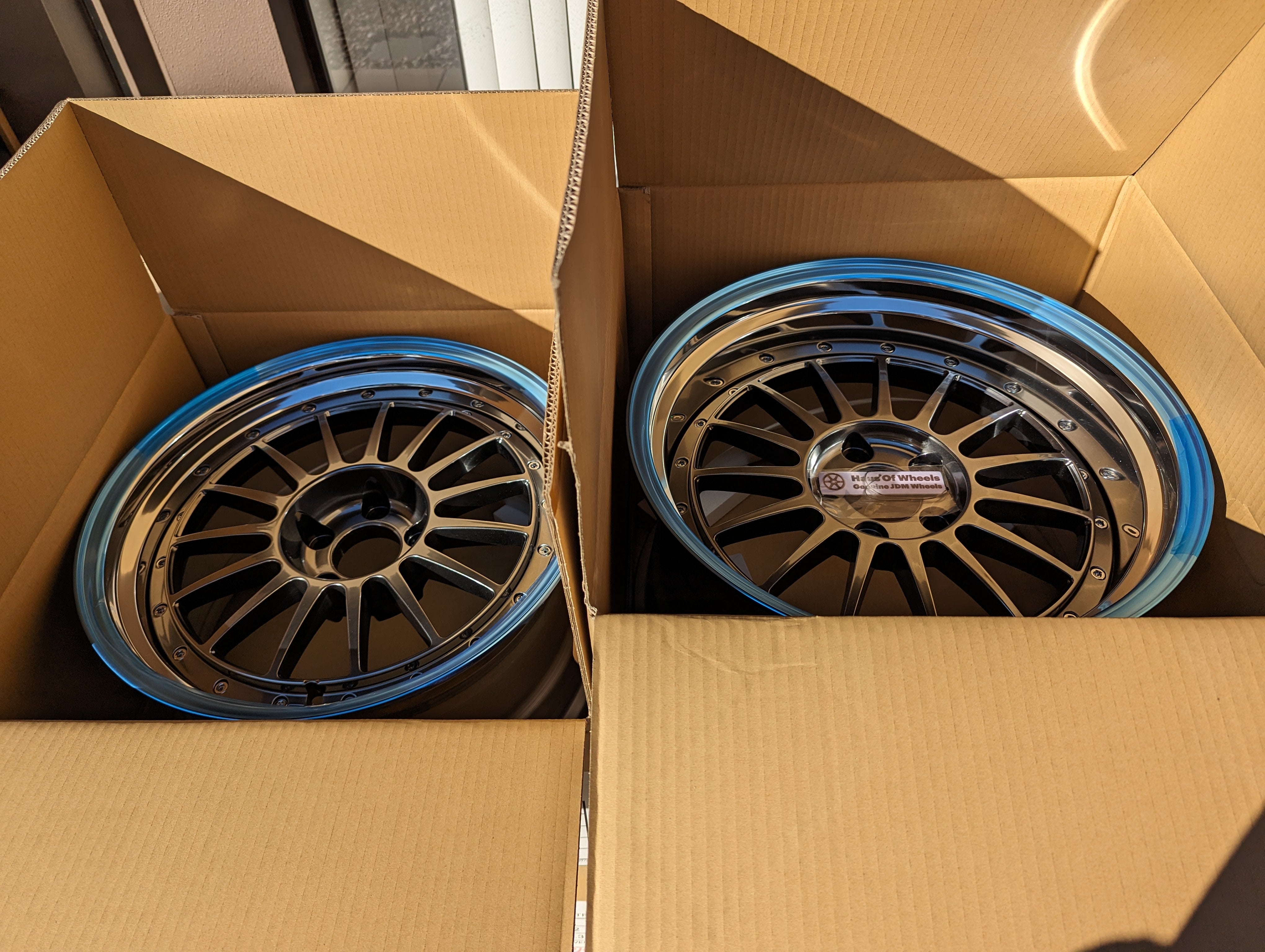 *Brand New* SSR TF1 (Titan Silver) - 3 Piece Wheels - 5x114.3 - F: 18x9.5 +12 (HP Disk - Deep Dish) - R: 18x10.5 +18 (SL Disk - Ultra Deep Dish)