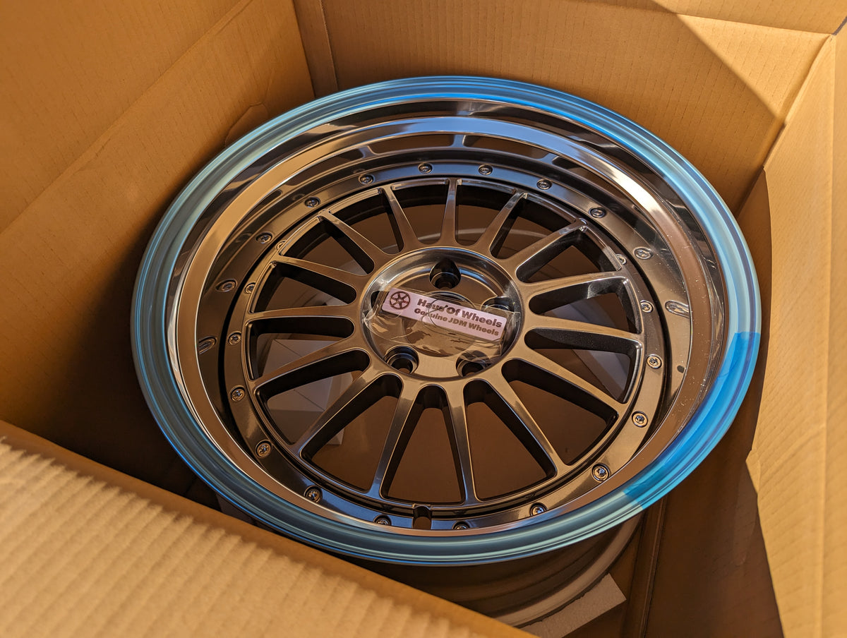 SSR TF1 Titan Silver | 5x114.3 | F: 18x9.5 +12 / R: 18x10.5 +18 | New | 3 Piece – product photo 4