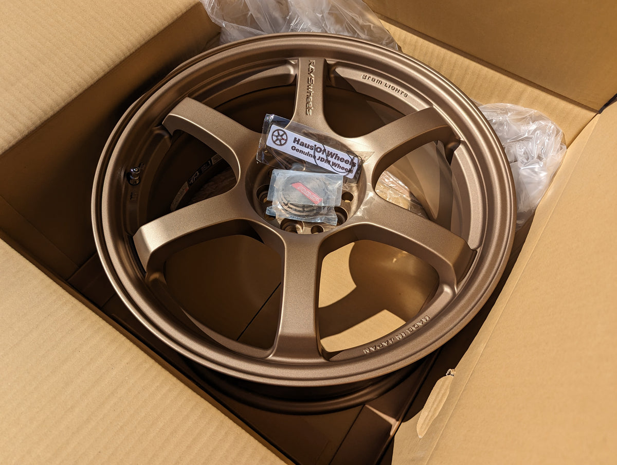 Rays Gram Lights 57 DR Bronze wheel - representative HausofWheels image
