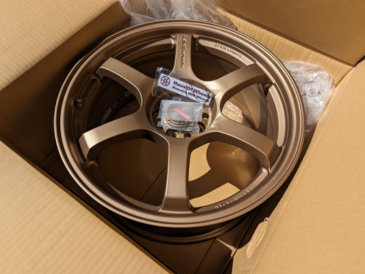 Rays Gram Lights 57 DR Bronze | 5x100 | 18x8.5 +37 | New | Limited Edition | Discontinued