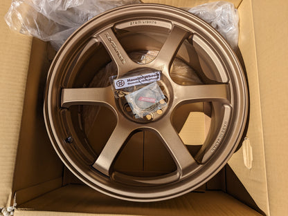 Rays Gram Lights 57 DR Bronze | 5x100 | 18x8.5 +37 | New | Limited Edition | Discontinued