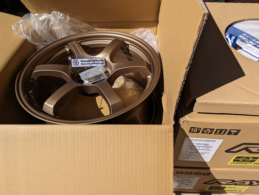 Rays Gram Lights 57 DR Bronze | 5x100 | 18x8.5 +37 | New | Limited Edition | Discontinued
