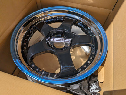 SSR SP1 Gloss Black | 5x114.3 | 18x9.5 +25 | New | 3 Piece – product photo 5