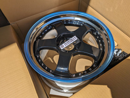 SSR SP1 Gloss Black | 5x114.3 | 18x9.5 +25 | New | 3 Piece – product photo 7