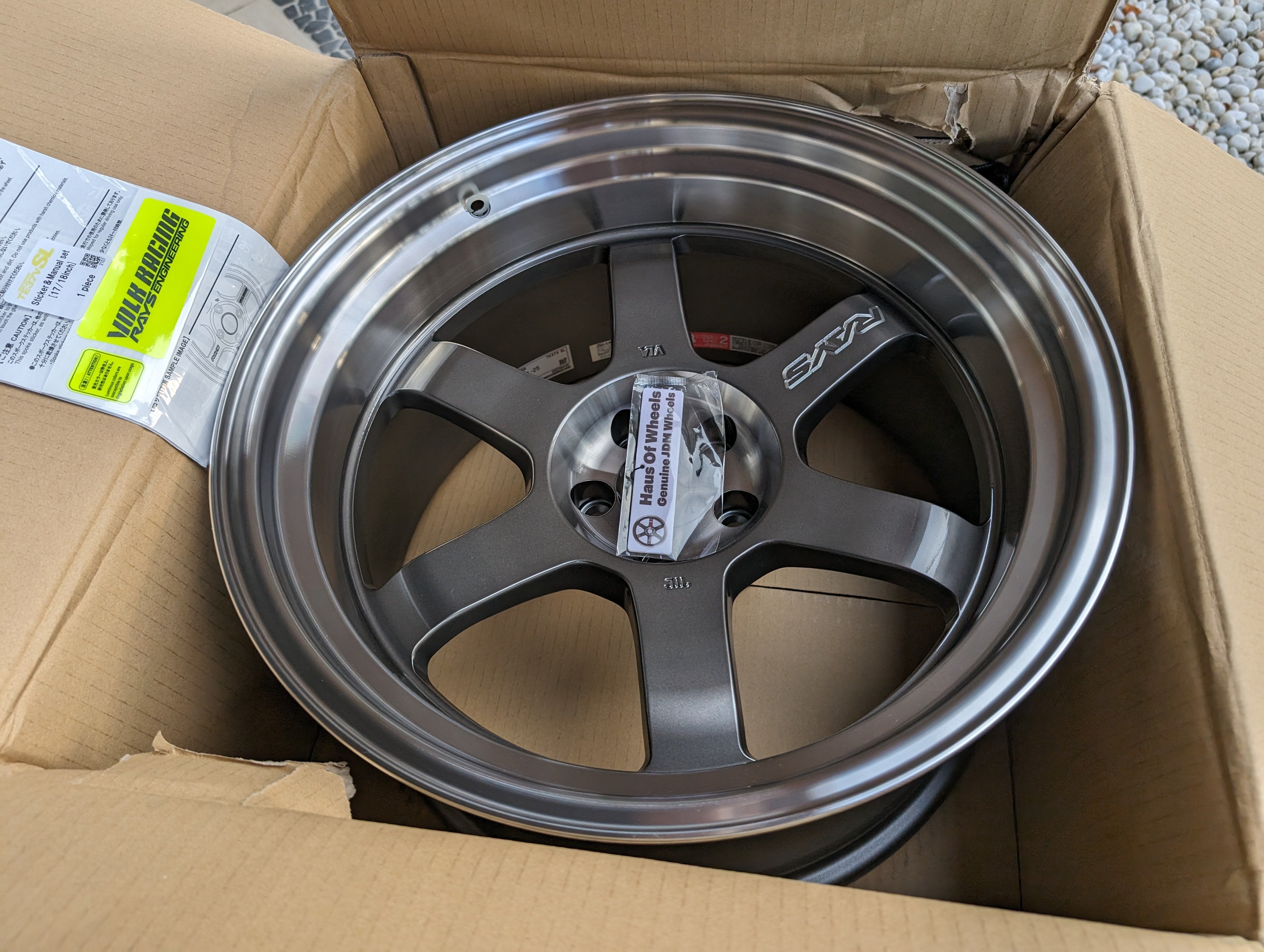 Deep Dish Rays Rims *Widebody Spec* + *Deep Dish* Rays Volk Racing TE37V SL (Pressed Graph ...