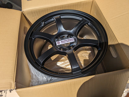 RAYS Gram Lights 57 DR Semi Gloss Black | 5x114.3 | 18x9.5 +22 – product photo 5