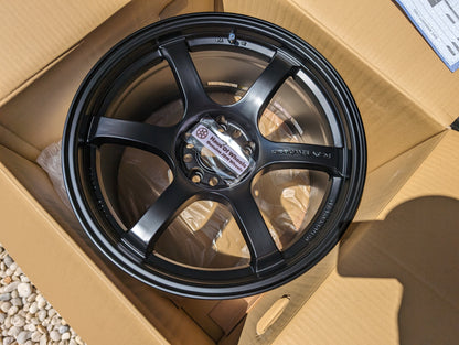 RAYS Gram Lights 57 DR Semi Gloss Black | 5x114.3 | 18x9.5 +22 – product photo 6