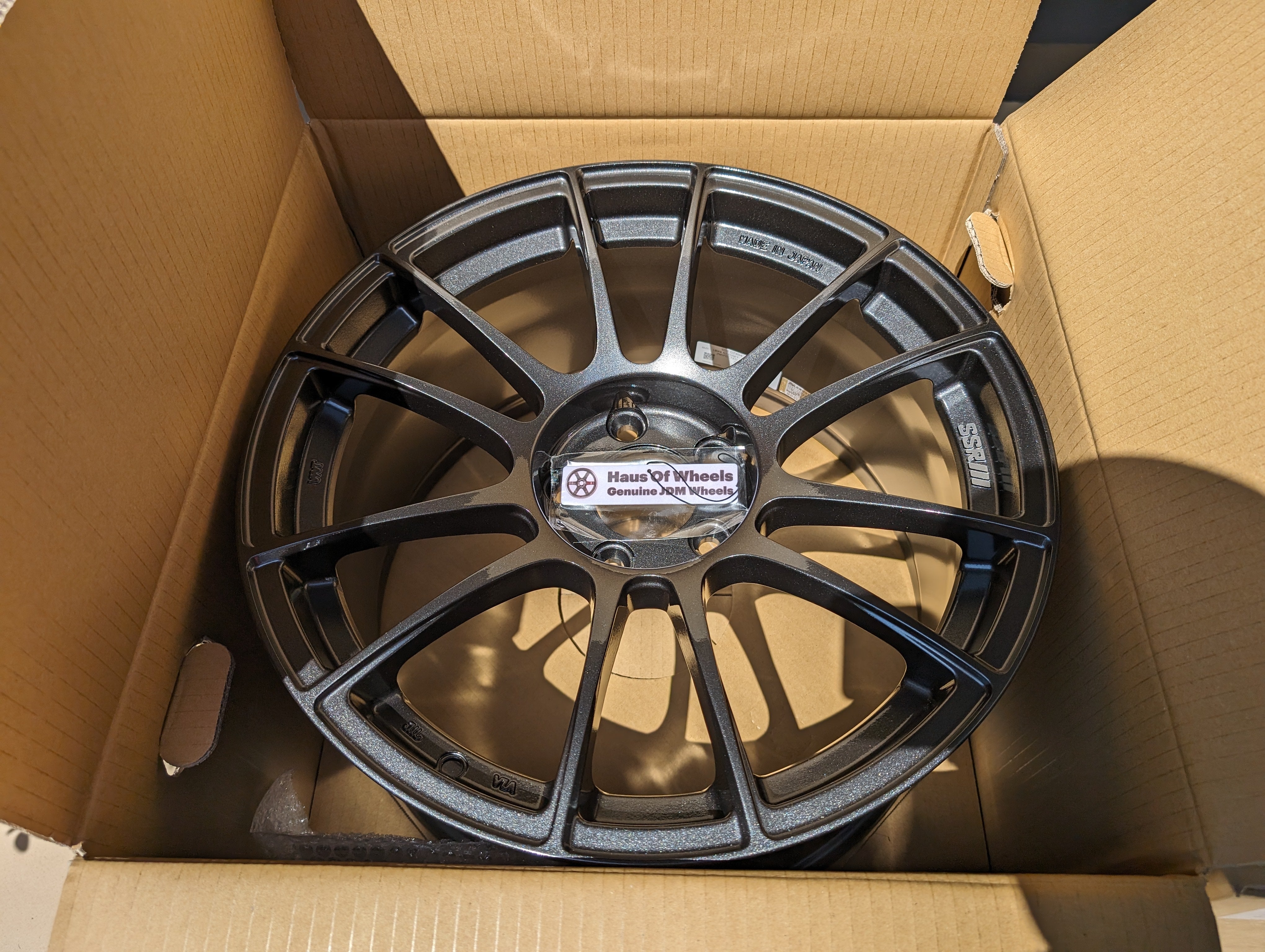 SSR GTX04 (Dark Gunmetal) - PCD 5x114.3 - 18x9.5 +40