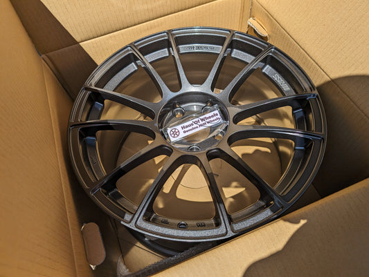 SSR GTX04 Dark Gunmetal | 5x114.3 | 18x9.5 +40 | New