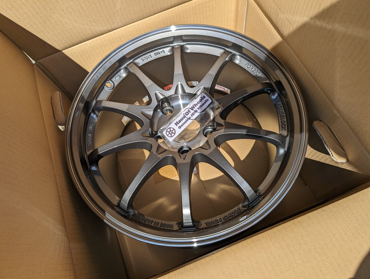 Rays Engineering Volk Racing CE28SL (Pressed Graphite)  - PCD 5x114.3 - 17x9 +45