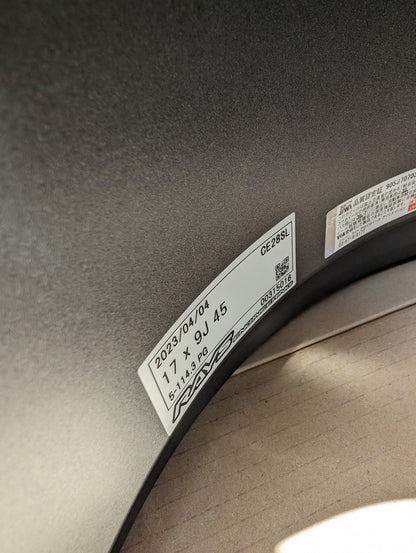Rays Engineering Volk Racing CE28SL (Pressed Graphite)  - PCD 5x114.3 - 17x9 +45