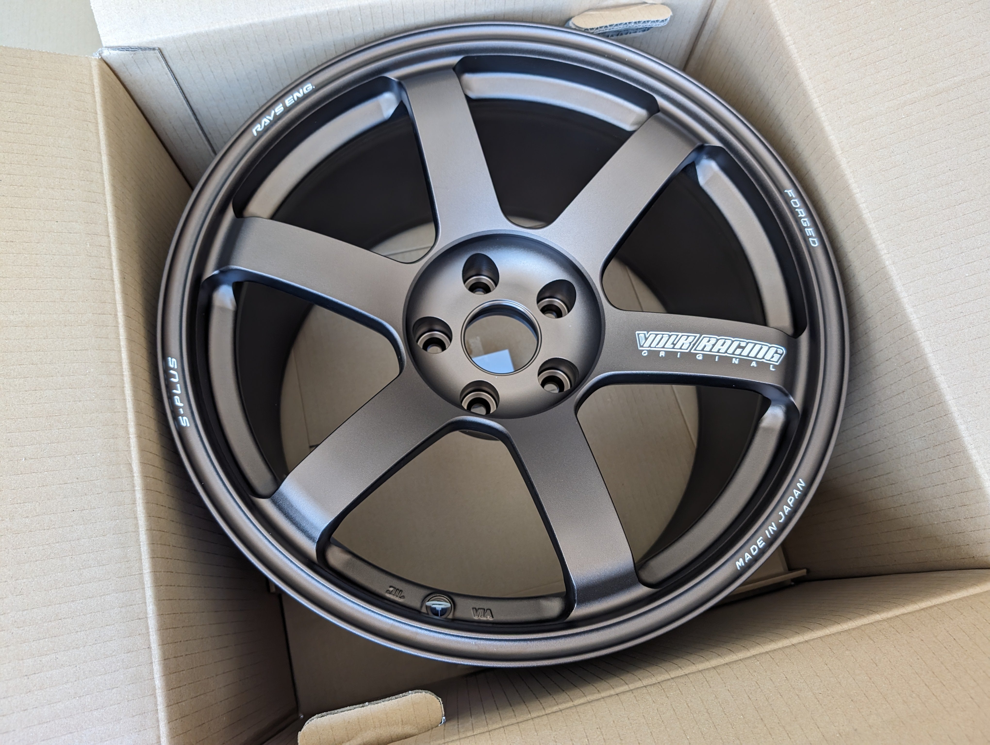 *Brand New* Rays Volks Racing TE37 Saga S-Plus (Bronze) - PCD 5x114.3 - 18x10.5 +15