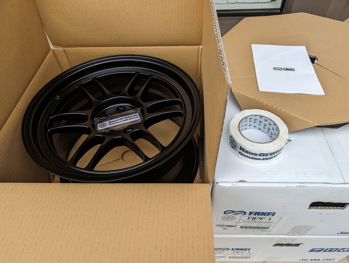 Enkei RPF1 Matte Black | 5x100 | 17x9 +35 | New
