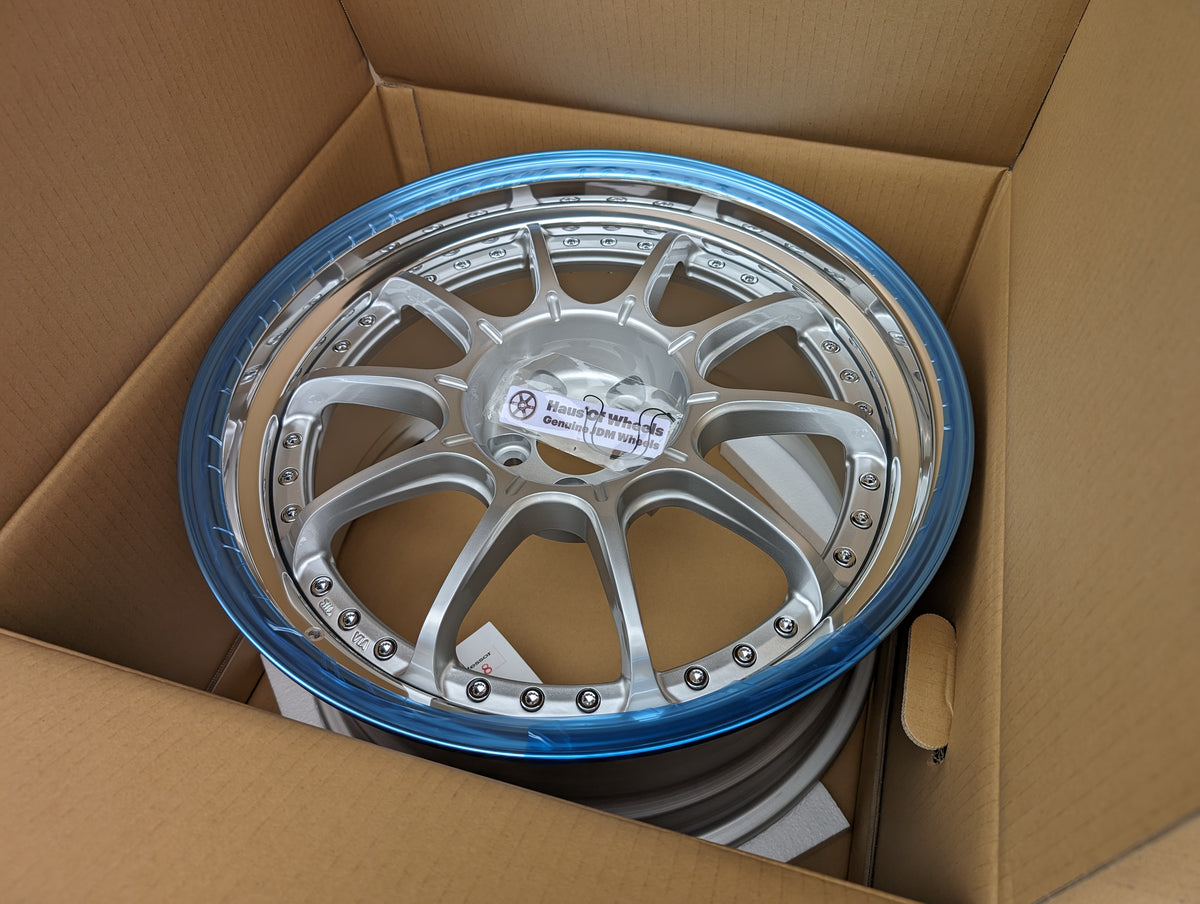 SSR Professor SP5 High Bright Silver wheel - HausofWheels