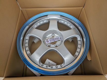 SSR SP1 Silver | 5x100 | 18x9.5 +37 | New | 3 Piece