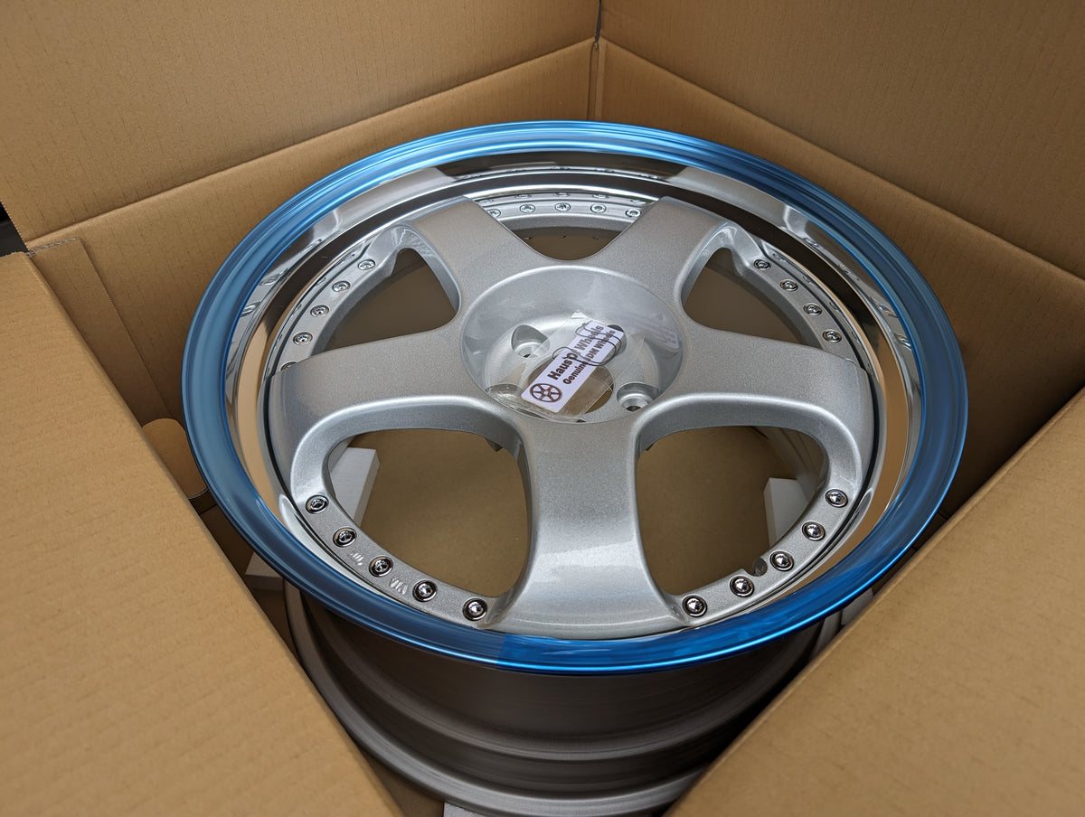 SSR SP1 Silver | 5x100 | 18x9.5 +37 | New | 3 Piece