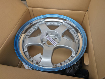 SSR SP1 Silver | 5x114.3 | F: 18x9 +19 / R: 18x10 +24 | New | 3 Piece – product photo 9