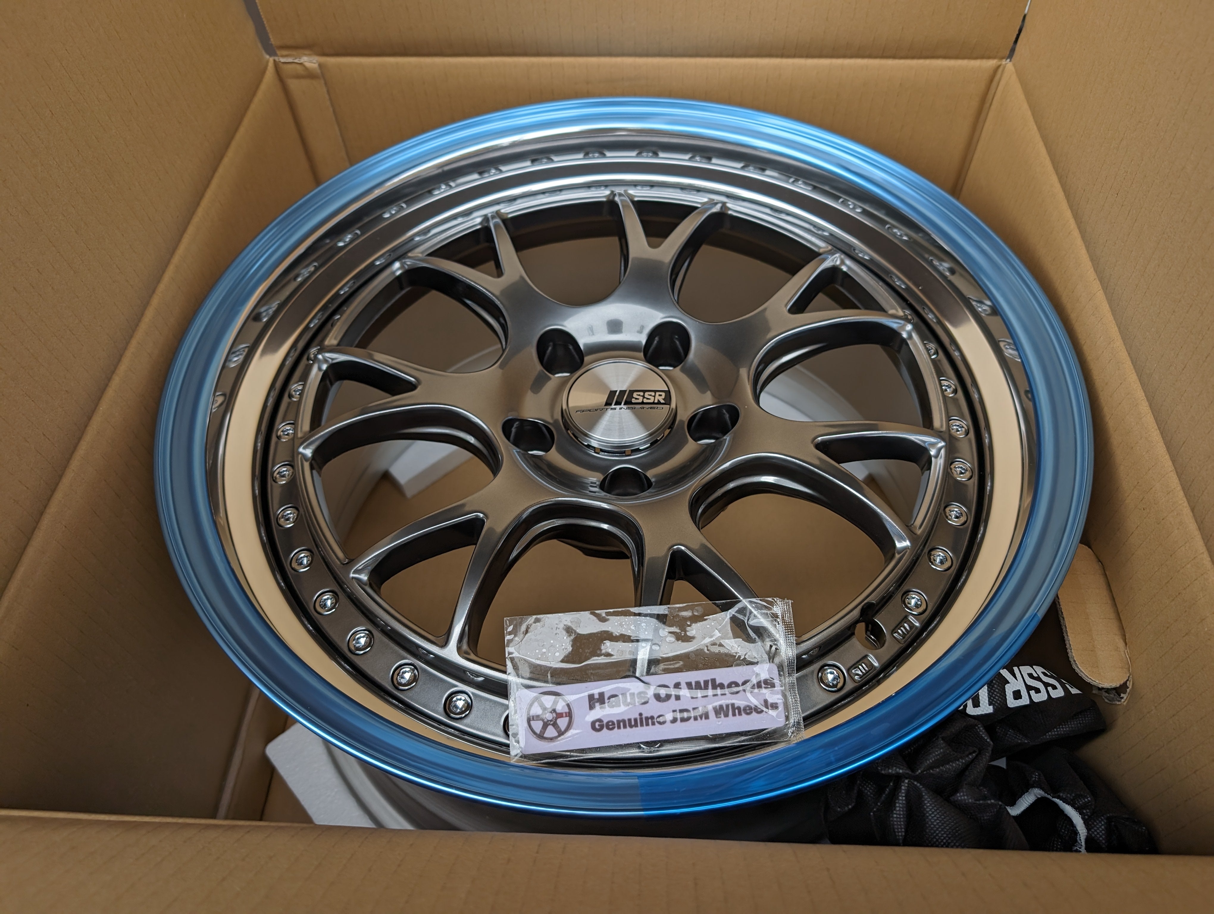 Ssr Rims 18 *Brand New* SSR MS3 (Titan Silver) - 3 Piece Wheels - 5x100 - 18x9.5 ...