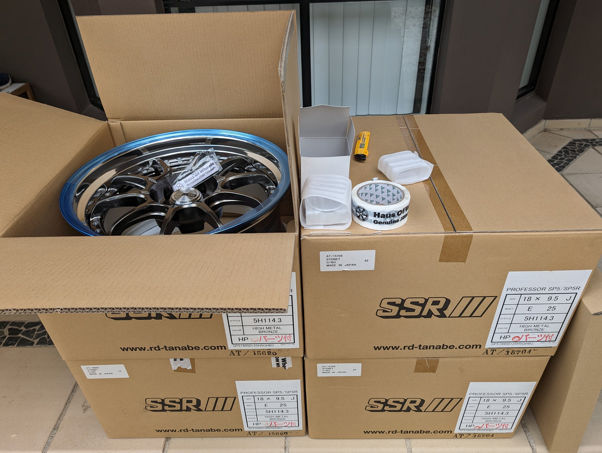 SSR SP5 High Metal Bronze | 5x114.3 | 18x9.5 +25 | New