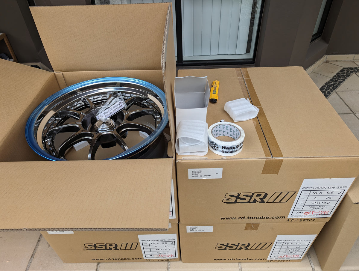 SSR SP5 High Metal Bronze | 5x114.3 | 18x9.5 +25 | New