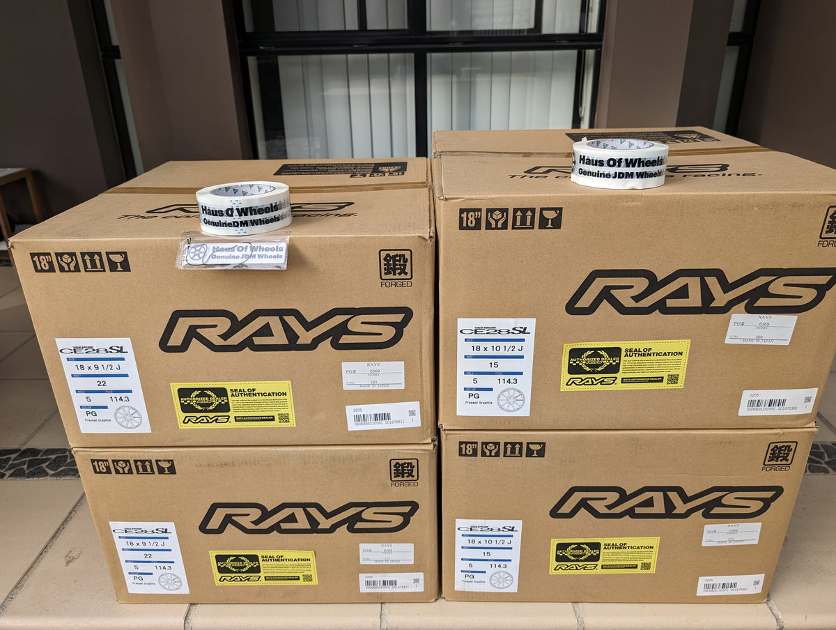 RAYS Volk Racing CE28SL Pressed Graphite | 5x114.3 | F: 18x9.5 +22 / R: 18x10.5 +15 – product photo 17