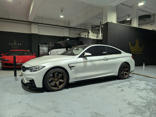 Rays Volk Racing TE37 Ultra Track Edition II (Bronze) with Genuine Rays Center Caps and Michelin Pilot Sport 4S Tyres  - 5x120