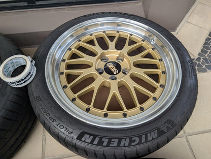 BBS LM | 5x100 | F: 18x9 +35 / R: 18x9.5 +38 | Used | With Michelin Pilot Sport 4 Tyres – product photo 4
