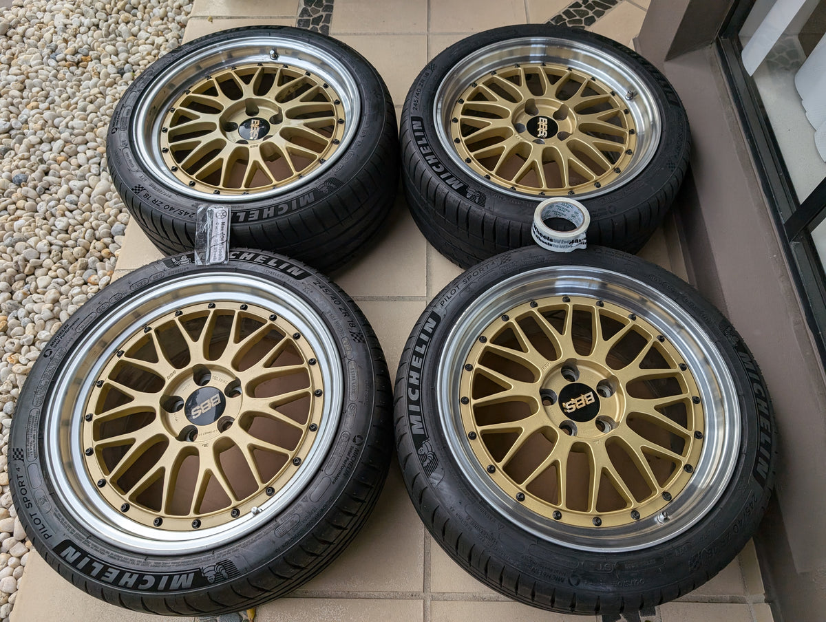 BBS LM | 5x100 | F: 18x9 +35 / R: 18x9.5 +38 | Used | With Michelin Pilot Sport 4 Tyres – product photo 6