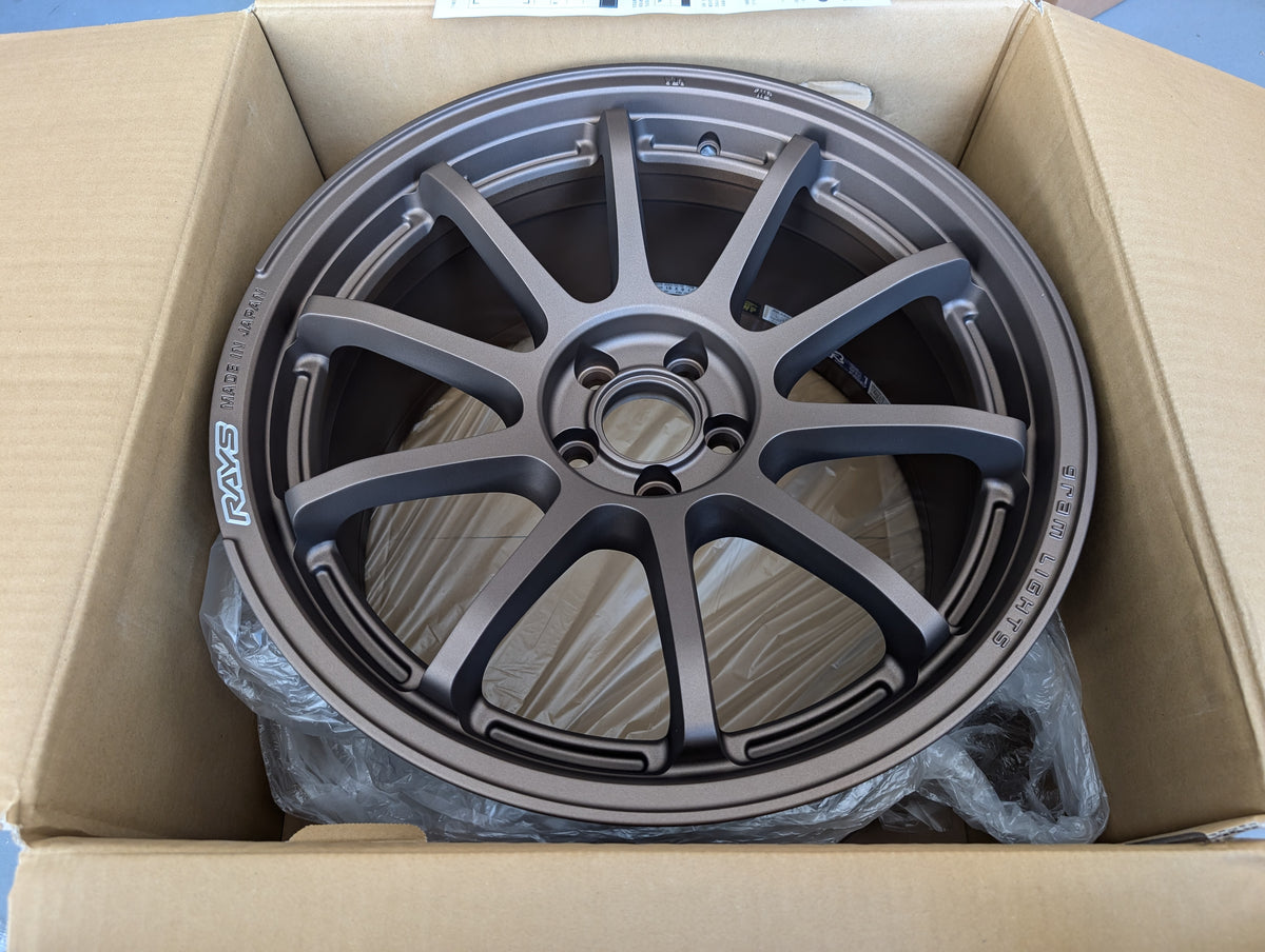 Rays Gram Lights 57 NR Bronze | 5x100 | 18x9.5 +38 | Pre-Order