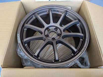 Rays Gram Lights 57 NR Bronze | 5x100 | 18x9.5 +38 | Pre-Order