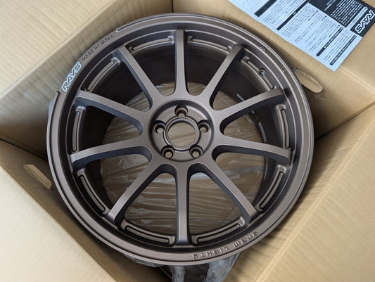 Rays Gram Lights 57 NR Bronze | 5x100 | 18x9.5 +38 | Pre-Order