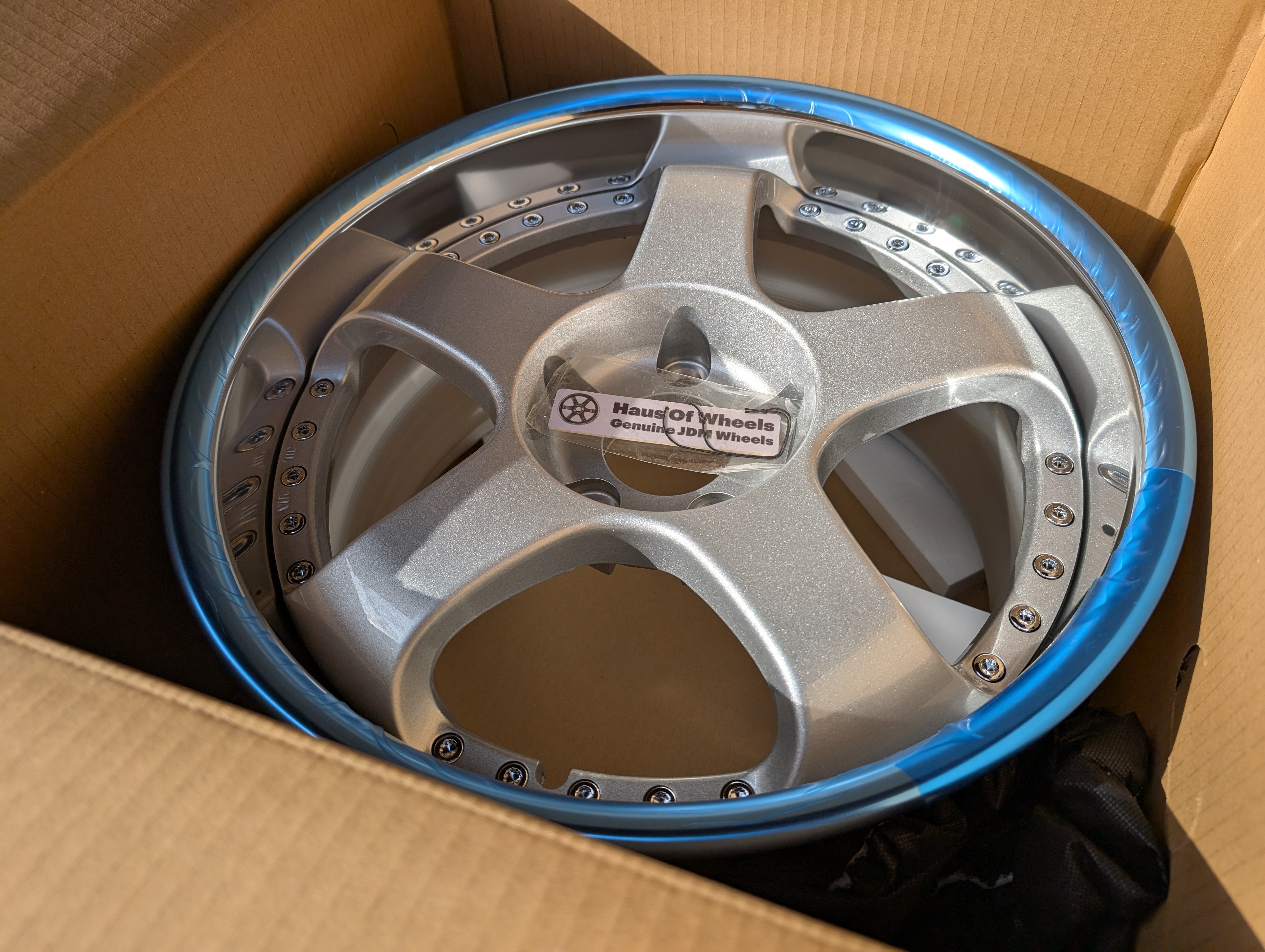 *Brand New* SSR SP1 (Silver) - 3 Piece Wheels - 5x114.3 - 17x9.5 +25