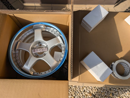 SSR SP1 Silver | 5x114.3 | 17x9.5 +25 | New | 3 Piece