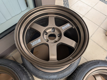 Limited Edition + Deep Dish - RAYS Volk Racing TE37V (Bronze) 10th Anniversary - 5x114.3 - 18x10.5 +15 (265/35/18)