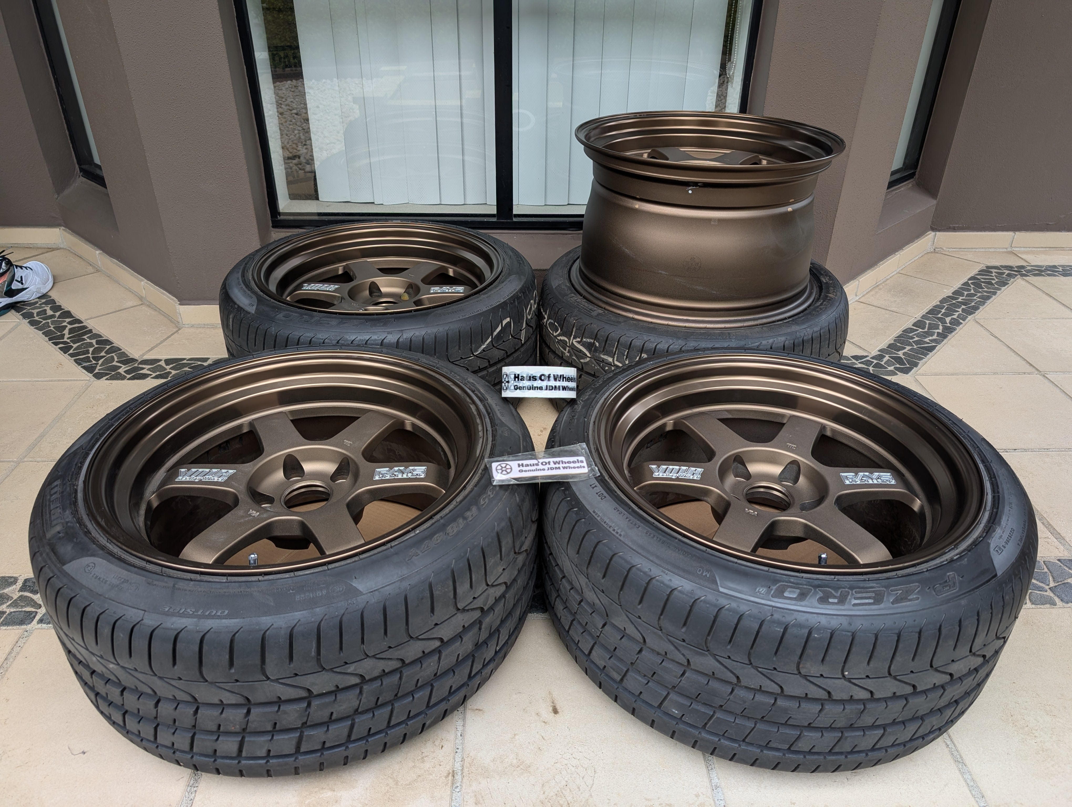 Deep Dish Rays Rims *Limited Edition* + *Deep Dish* - Rays Volks Racing TE37V (Bronze) 10t ...