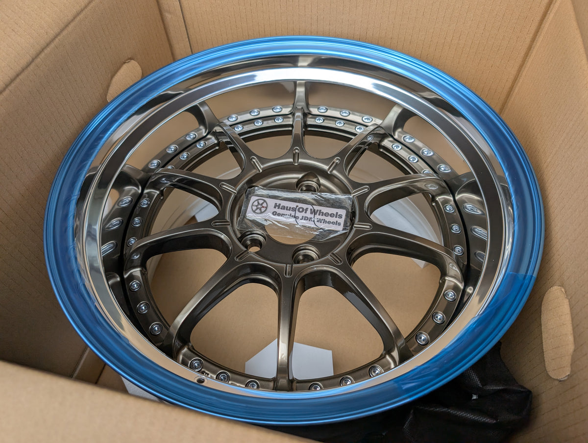 SSR SP5 High Metal Bronze | 5x114.3 | F: 18x9 +19 / R: 18x10 +24 | New | 3 Piece