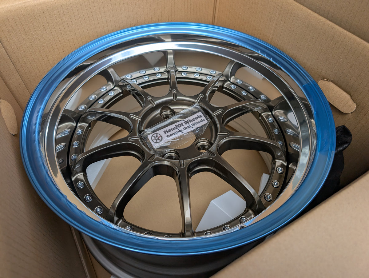 SSR SP5 High Metal Bronze | 5x114.3 | F: 18x9 +19 / R: 18x10 +24 | New | 3 Piece