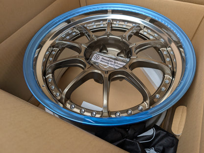 SSR SP5 High Metal Bronze | 5x114.3 | F: 18x9 +19 / R: 18x10 +24 | New | 3 Piece